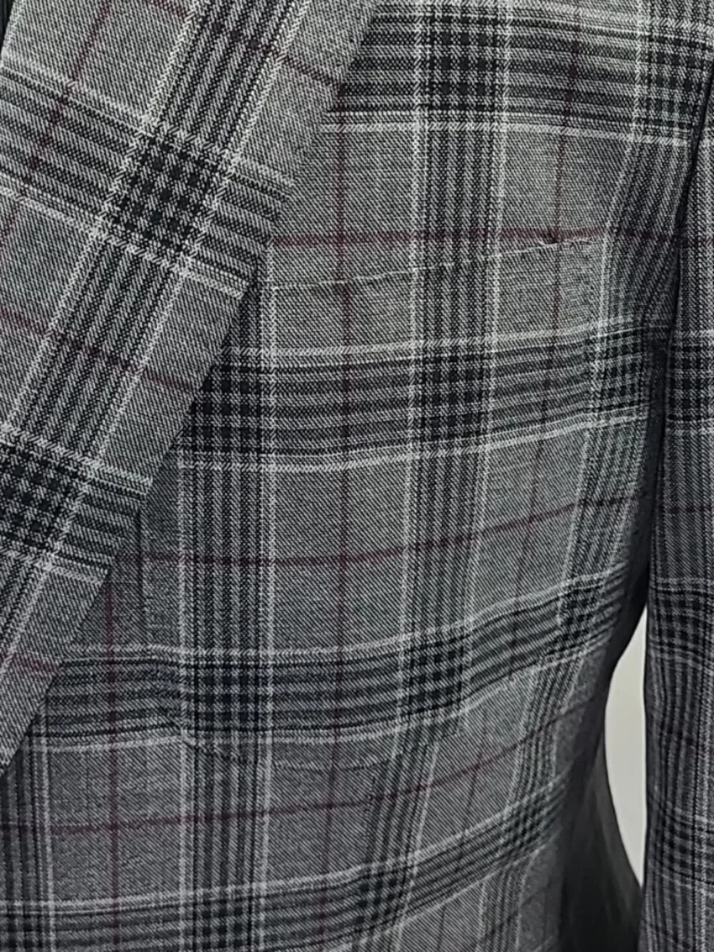 D. Jones Clothiers 40S Wool Linen Blend 2 Button Sport Coat Blazer